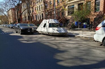 No idea what this is but it's definitely the official car of something!