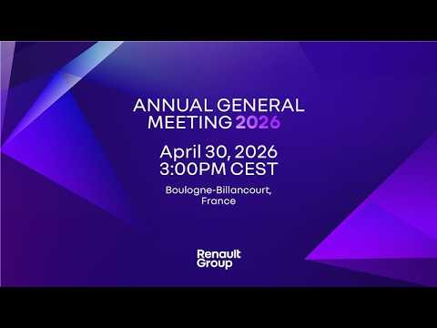 Annual General Meeting 2026 - Renault Group