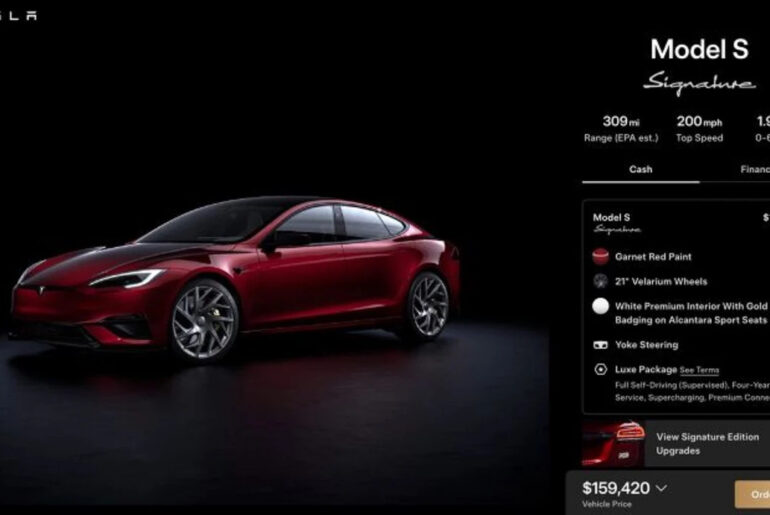 Tesla Sends Model S and X To The Grave With Signature Edition Specials