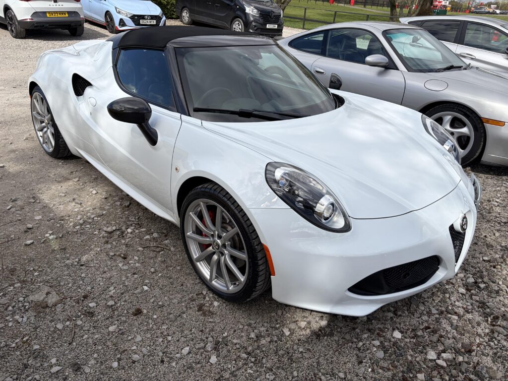 [Alfa Romeo 4C Spider] spotted at Oulton Park, Fun Cup.