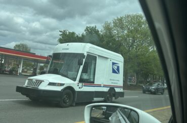 The new mail truck…