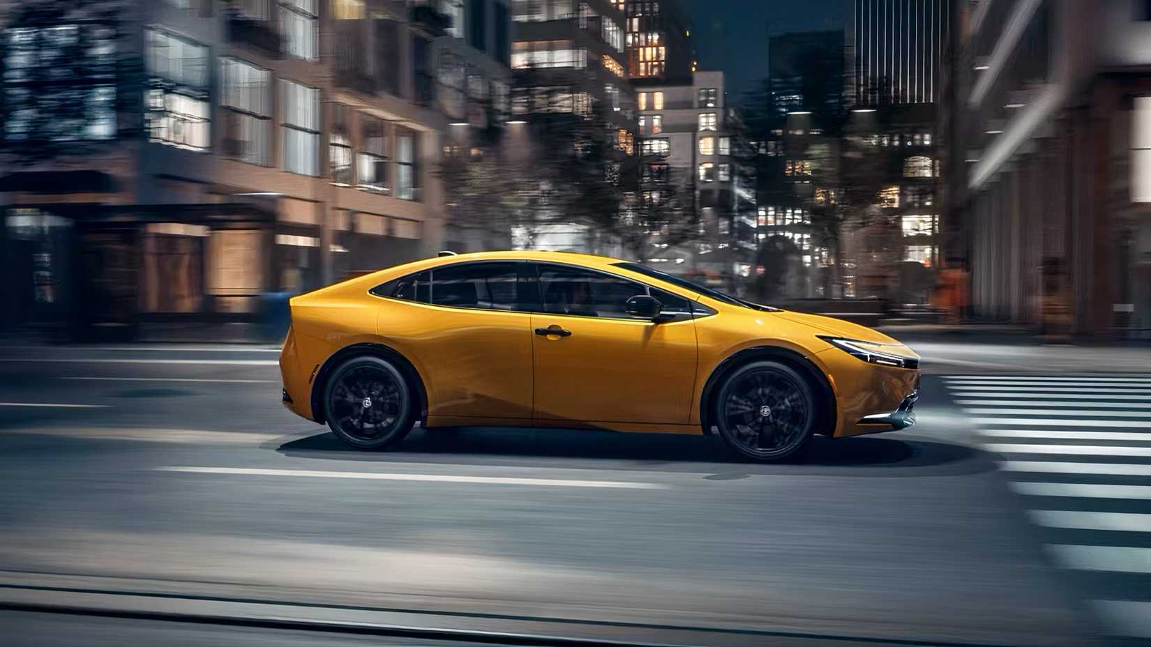 2026 Toyota Prius profile action shot