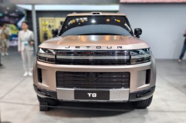 Jetour T8 channels Rover-style design in three-row SUV push, joined by Shanhai L10 and TX concept