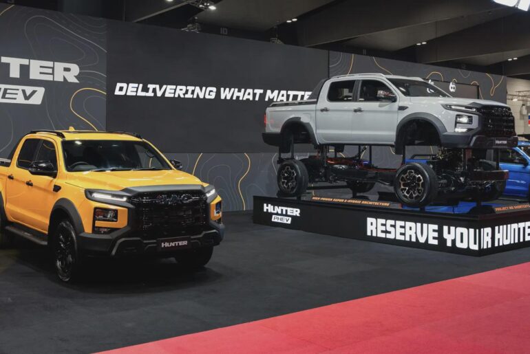 2026 JAC Hunter PHEV Australian open from May