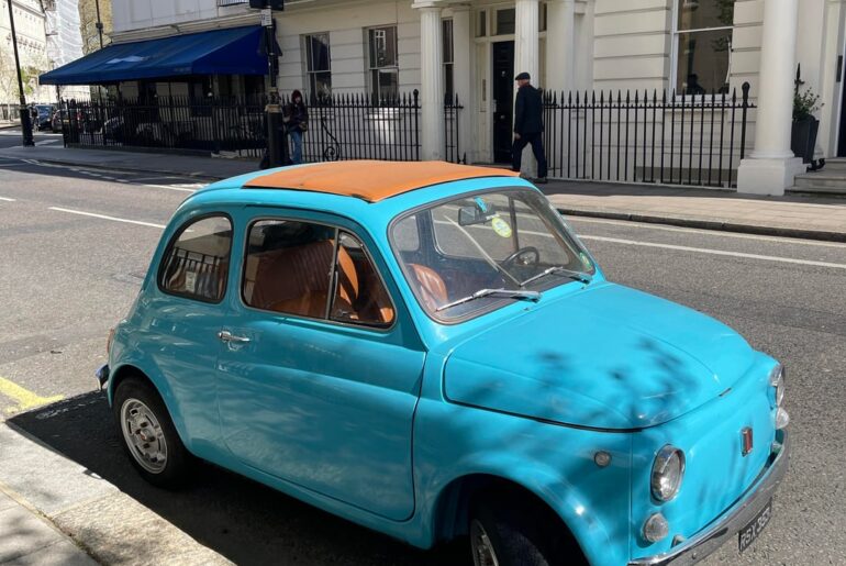1971 Fiat 500 spotted in London, UK