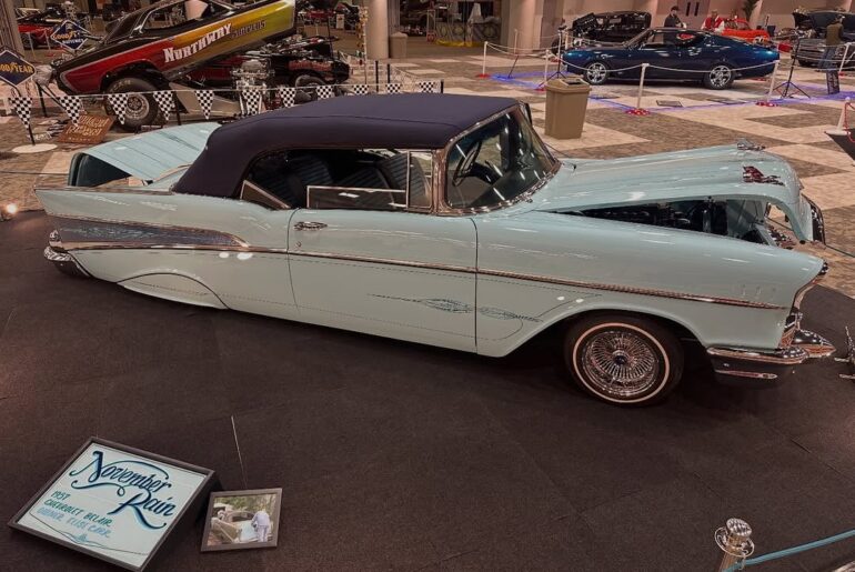 57 Belair convertible