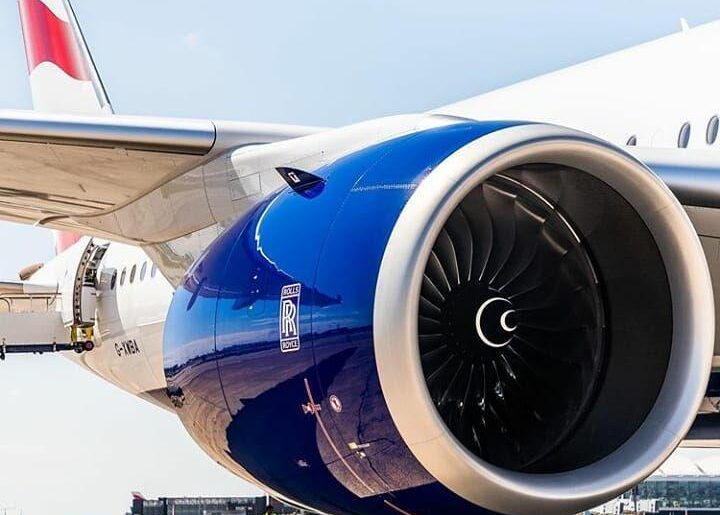 Rolls-Royce Trent XWB-97, the official engine of...