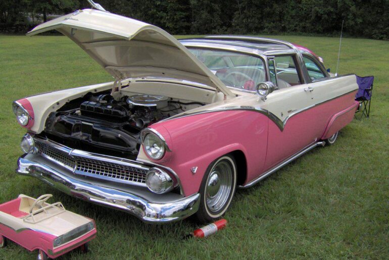 Original Ford Crown Victoria, predating the Panther platform. Official car of?