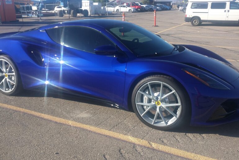 [Lotus Emira 1st Edition] at dawn