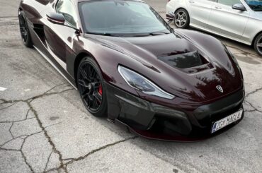 Going to work [Rimac Nevera]