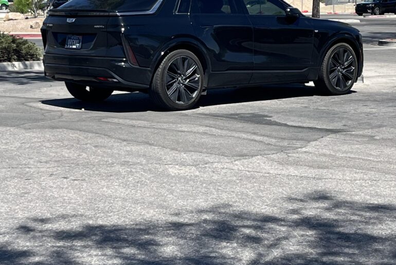 Black on Black Cadillac Lyriq, the official car of?