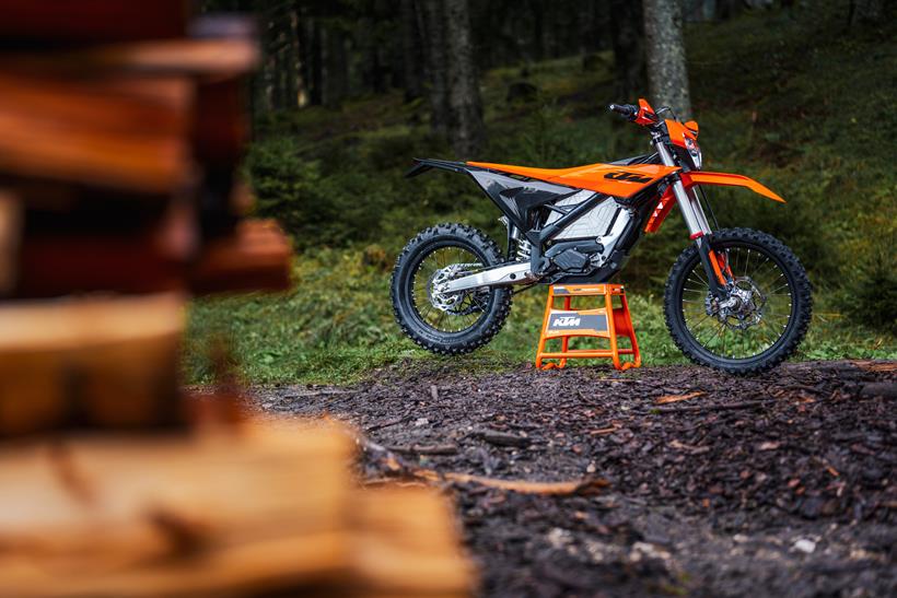 KTM Freeride E side view