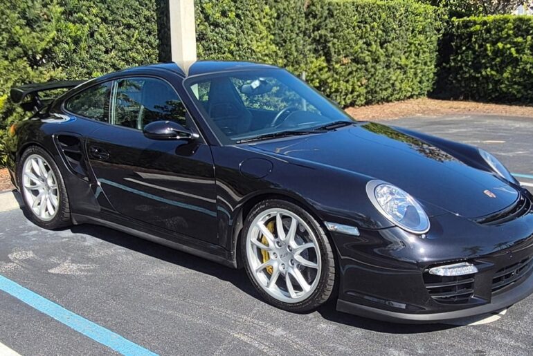 [Porsche 997 GT2]. This is a rare and expensive breed, right here...