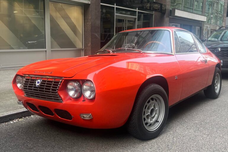 [1967 Lancia Fulvia Sport 1.3 Zagato] casually street parked