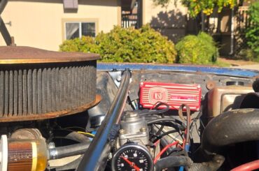 Had to get some fresh gas in the carburetor.