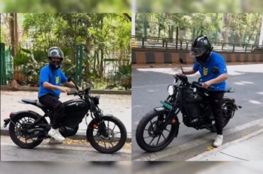 Ultraviolette CEO Rides Flying Flea; Welcomes Royal Enfield To The Electric Club