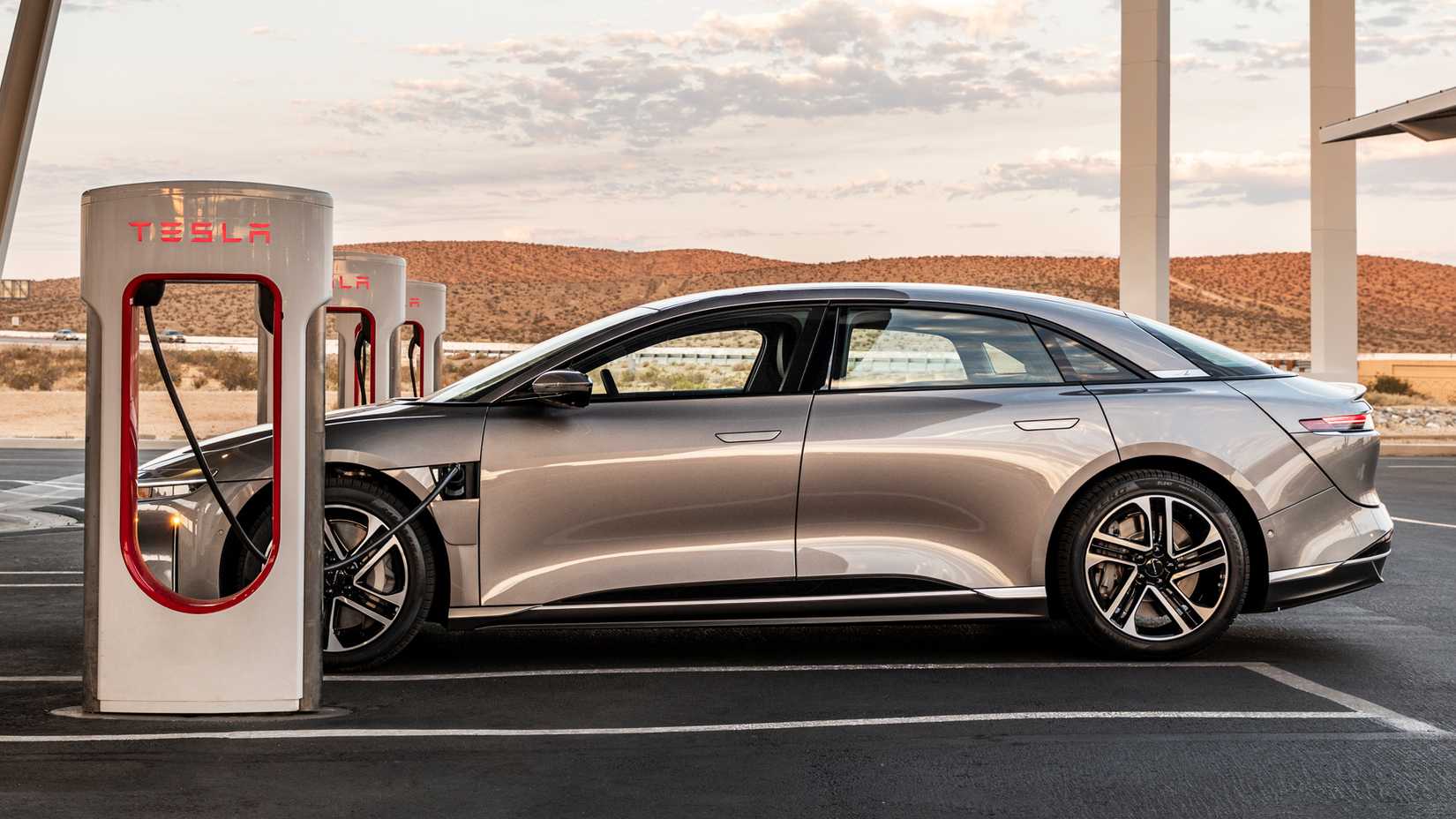 Lucid Air Gains Tesla Supercharger Access