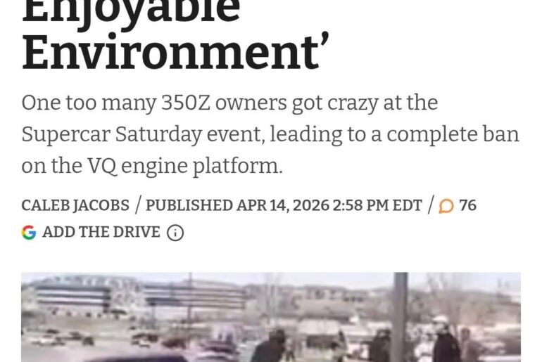 Car meet in Omaha, Nebraska bans Nissan cars powered by VQ V6 engines (350/370Z, Infiniti G-Cars, etc.)