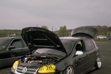 Stanced car that makes 500+ whp.