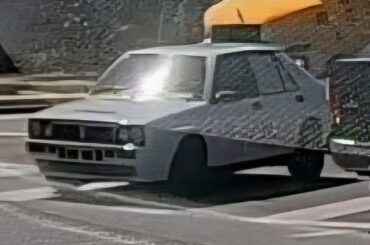 [Lancia Delta HF Turbo] horrendous dashcam screenshot but I had to post this. Never seen one before today