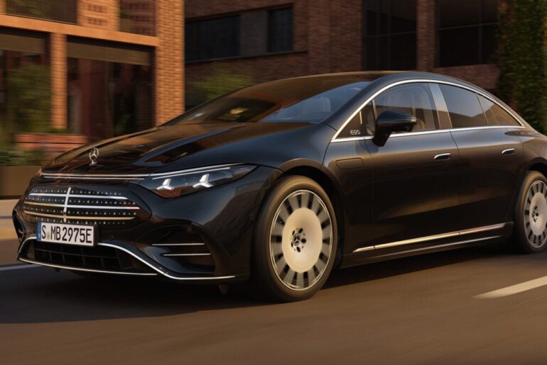 New Mercedes EQS Has Long Range, Quick Charging, and Quicker Steering