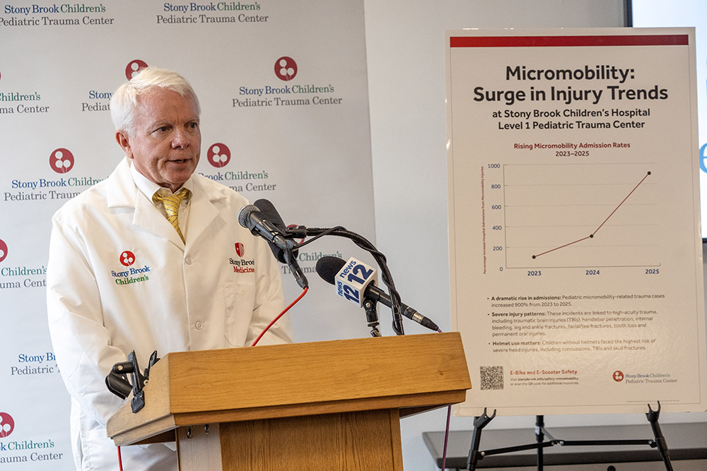 Richard Scriven, Pediatric Trauma Surgeon, Stony Brook Children's Hospital