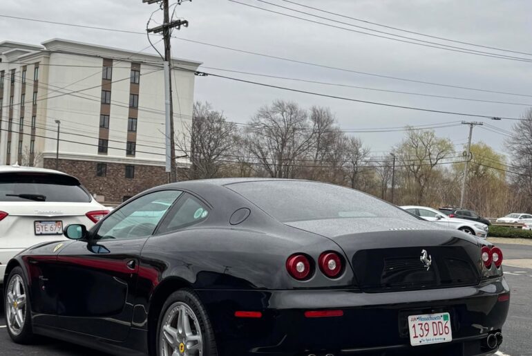 Gated manual [Ferrari 612 Scaglietti] 🤤 (video below)