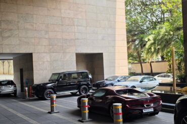 [Ferrari 296gtb, Aston Martin Dbx, Mercedes G63, Bentley Flying Spur] Same spot, different times of day.