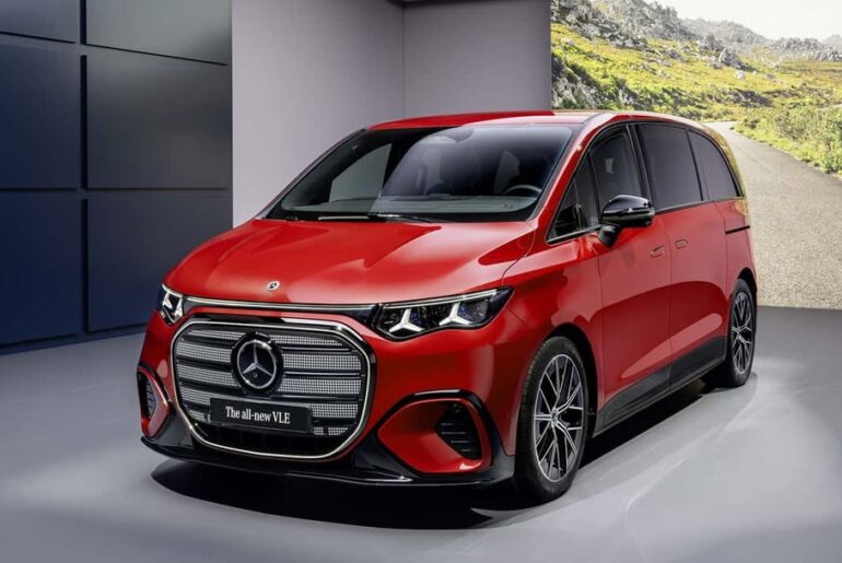 Mercedes VLE. The Official New Car Of....