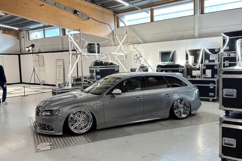 My Audi B8 with Davin 20” spinners