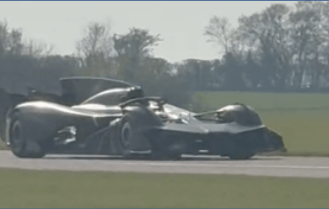 The yet unnamed Aston Martin Hypercar is a weird mix of Le Mans and F1 technology