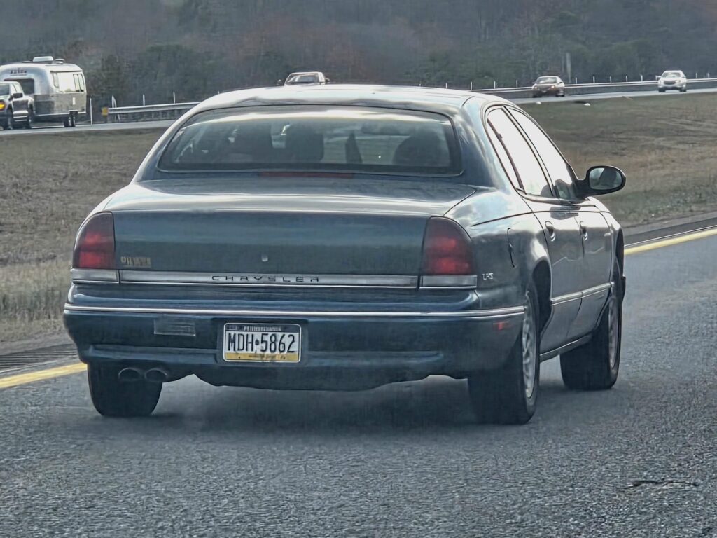 Saw this 1996 Chrysler LHS on the freeway today.