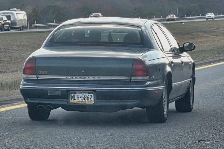 Saw this 1996 Chrysler LHS on the freeway today.