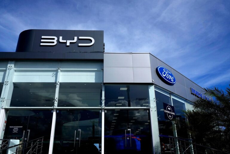 Chinese EV giant BYD faces ‘forced labor’ investigation at Hungary factory - The World from PRX