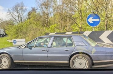 Spotted a dude driving his [Aston Martin Lagonda] around Northants this weekend