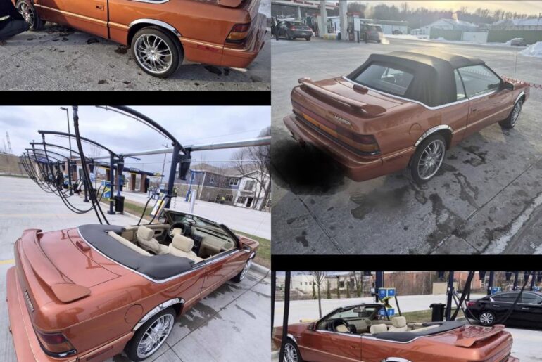 Is a 1995 Chrysler LeBaron convertible worth $2,750?
