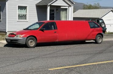 Geo Metro Limo, the official car of...
