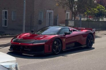 [Ferrari F80] spotted in Maranello. Maybe it’s a bit cheating but this car is wild