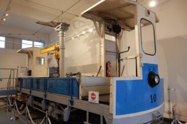 Japan - Yokohama work tram 10 at Yokohama Tram Museum (seen Dec. 2024)