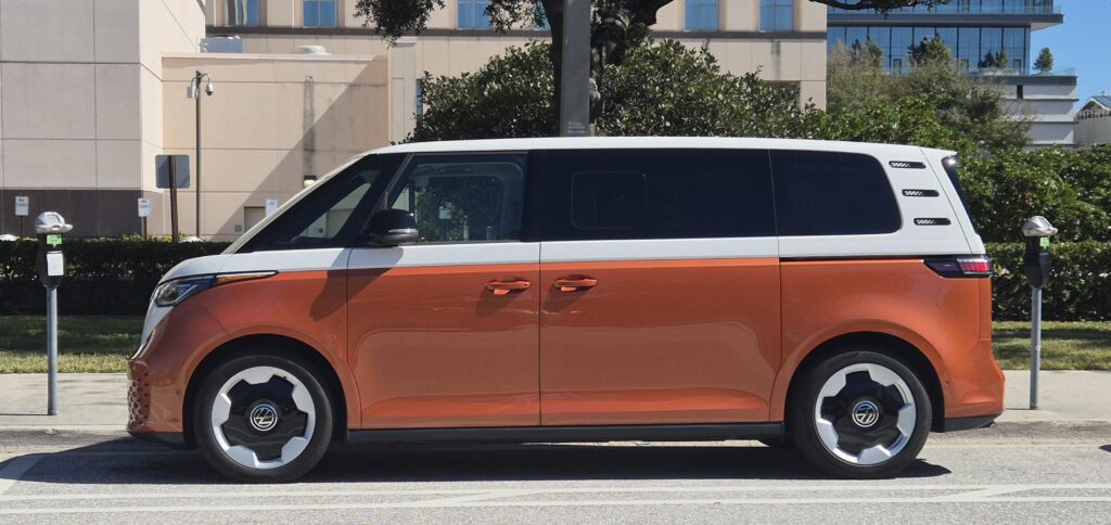 [VW ID. Buzz]. Only the second one I've seen, figured they'd be more popular 🤔