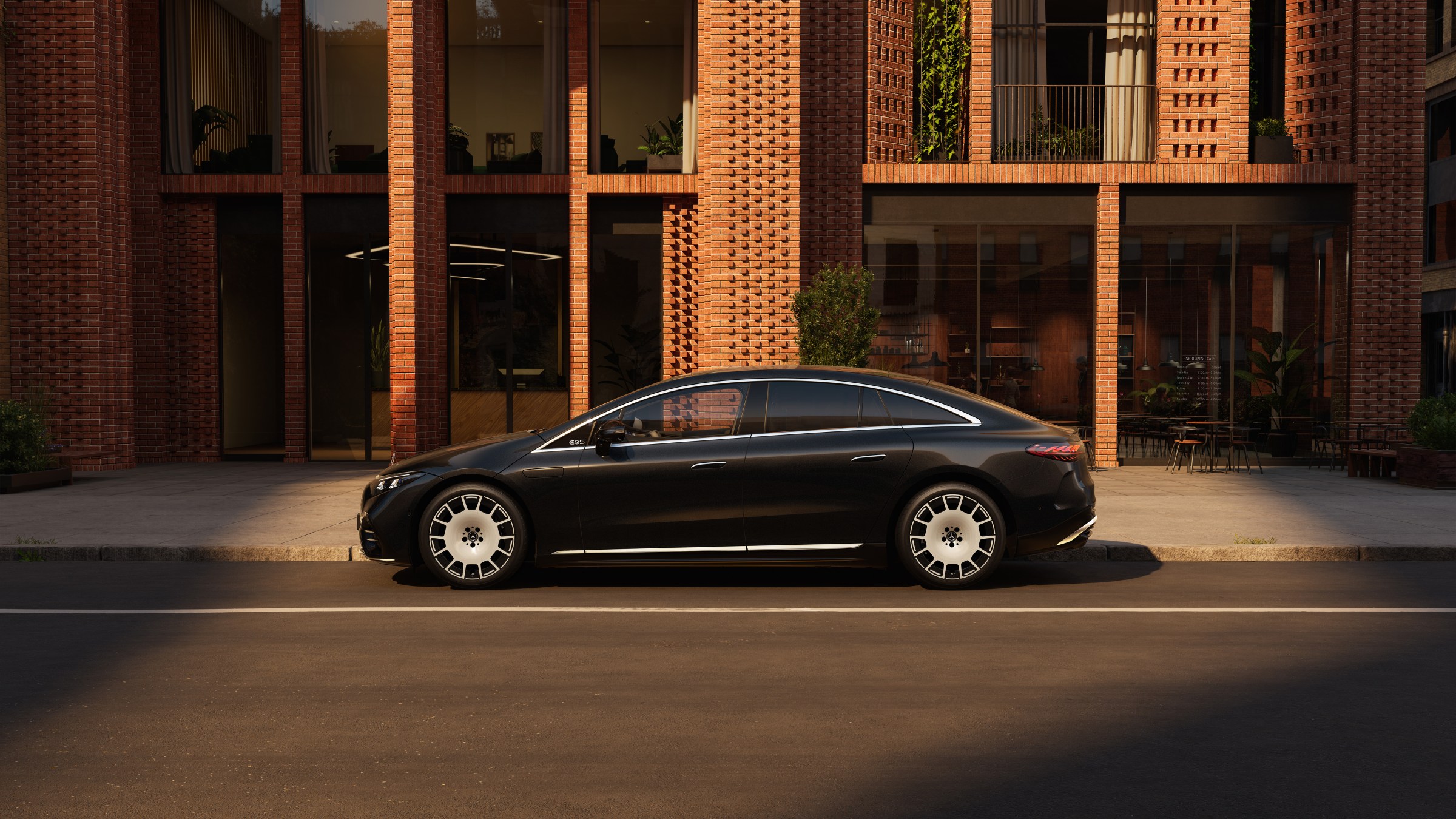 Mercedes-Benz EQS 580 4MATICLack: MANUFAKTUR black sparklingInnen: Exclusiv Nappa macchiatobeige / spacegrey Mercedes-Benz EQS 580 4MATIC | Energieverbrauch kombiniert: 19,5-16,2 kWh/100 km | CO₂-Emissionen kombiniert: 0 g/km | CO₂-Klasse: A Mercedes-Benz EQS 580 4MATICLack: MANUFAKTUR black sparklingInnen: Exclusiv Nappa macchiatobeige / spacegrey Mercedes-Benz EQS 580 4MATIC | Energieverbrauch kombiniert: 19,5-16,2 kWh/100 km | CO₂-Emissionen kombiniert: 0 g/km | CO₂-Klasse: A