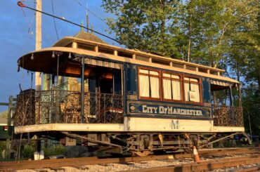 USA - 'City of Manchester' at Seashore Trolley Museum (Maine), seen Sept. 2024