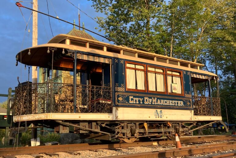 USA - 'City of Manchester' at Seashore Trolley Museum (Maine), seen Sept. 2024