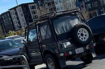 Old rare Suzuki Samurai and some random cars that I just spotted.