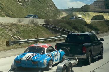 [Alpine A110] spotted in Buttonwillow, CA!