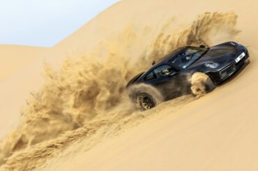2022 Porsche 911 Dakar prototype during off-road tests (pic by Porsche AG) (6720x3780)