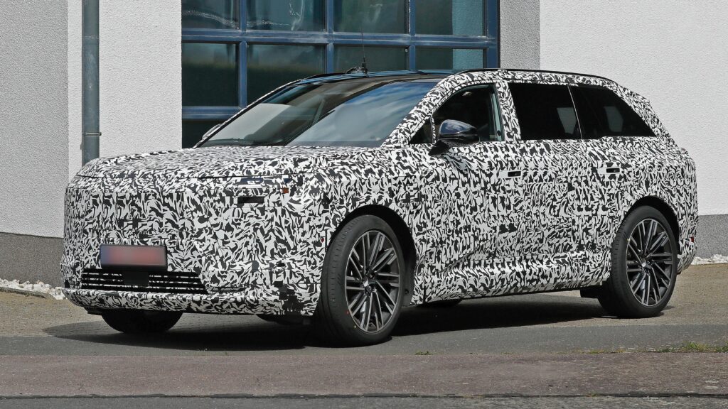 2027 Lexus TZ, sibling of Toyota Highlander EV, caught testing