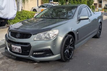 Right hand drive [Holden Ute SSV] from Australia in California