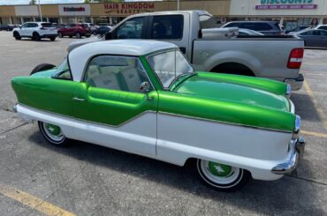 [Nash Metropolitan] at a Home Depot in New Orleans