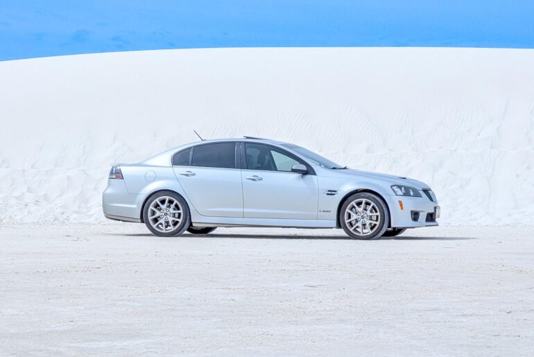G8 GXP in White Sands National Park, NM USA
